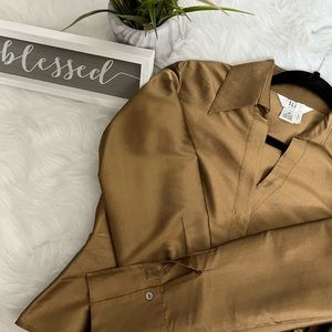 100% Silk S.L.B. Blouse